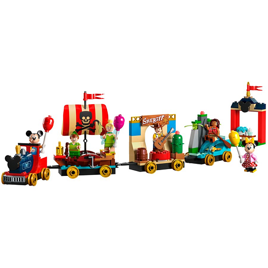 Конструктор LEGO Disney 43212 100 лет Праздничный поезд