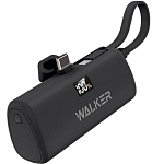 Внешний АКБ WALKER WB-965 Mini (5000mAh), черный,Type-Cх2