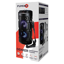 Колонка портативная FUMIKO DEKKER черная