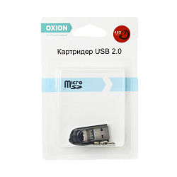 Картридер OXION OCR012BK черный