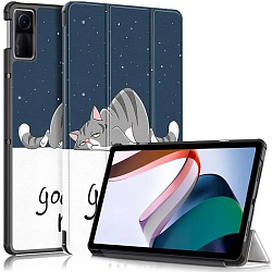 Чехол футляр-книга для Xiaomi Redmi Pad Pro/Poco Pad (12.1) кот