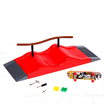 Набор скейт-парк «Трюк: скольжение», фингерборд с перилами на волне 9445041