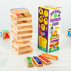 Игра для веселой компании "Падающая башня. Викторина"
