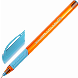 Ручка шариковая BRAUBERG Extra Glide GT Sky Blue, СВЕТЛО-СИНЯЯ 144074