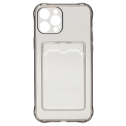 Задняя накладка SC276 для iPhone 12 Pro Max (black)