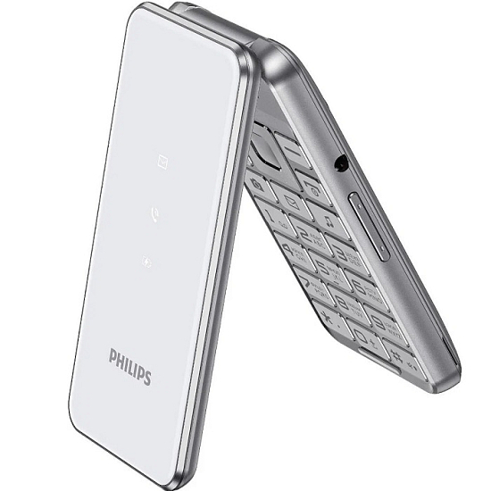 Телефон PHILIPS E2601 Xenium серебристый (Уценка)