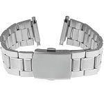 Металлический ремешок для часов "Соломон", 22 мм, хром 2763540