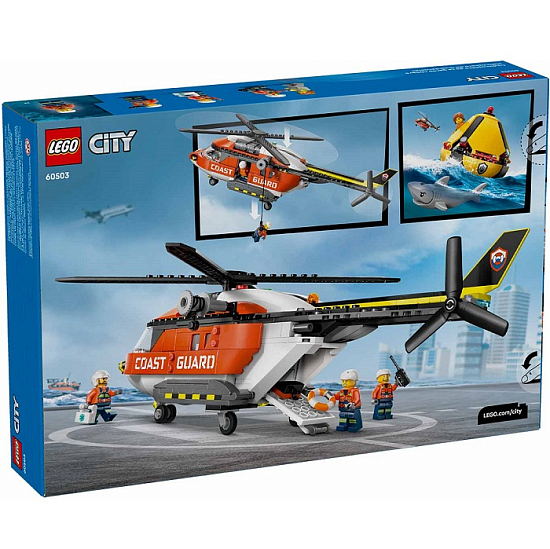 Конструктор LEGO CITY 60503 Вертолет береговой охраны