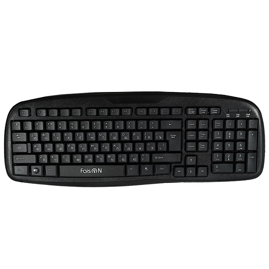 Клавиатура FAISON Easy, KB111, чёрный