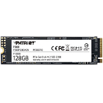 Накопитель SSD M.2  128Gb Patriot P300, PCIe 3.0 x4, NVMe, R/W 1600/600