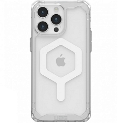 Задняя накладка UAG Plyo Magsafe для iPhone 15 Pro MAX, прозрачный/белый