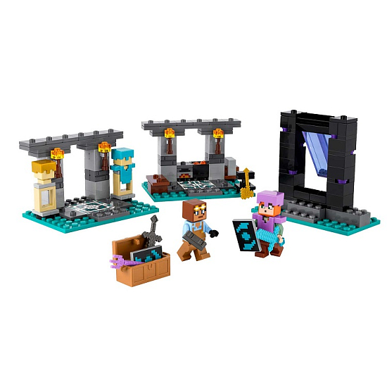 Конструктор LEGO Minecraft 21252 Оружейная палата