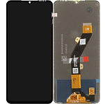 Дисплей для Infinix Hot 30i/Smart 7 Plus (X6517)/Tecno Pop 7 + тачскрин (черный) (100% LCD)