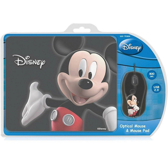 Мышь + коврик DISNEY DSY TP3004 MICKEY