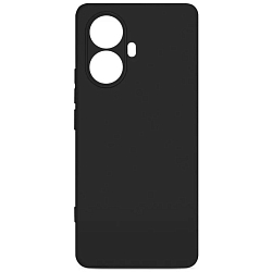 Силиконовый чехол DF для Realme 10 Pro+ (5G) DF rmCase-29 (black)