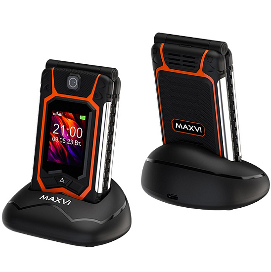 Телефон MAXVI E10ds orange