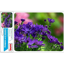 Коврик BURO BU-M20012 Цветы