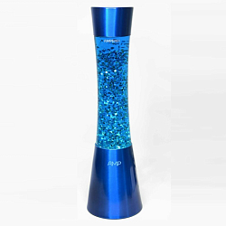 Лава-лампа Amperia Grace Сияние Синее (39 см)