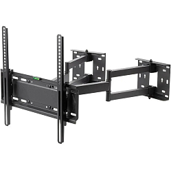 Кронштейн KROMAX GALACTIC-44 blackб 32-70", настенный, поворотно-выдвижной и наклонный (26029)