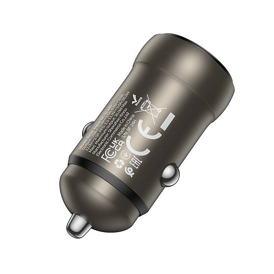 Авто ЗУ 1Type-C 3A BOROFONE BZ32, Gold, PD30W,Type-C Type-C