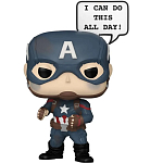 Фигурка Funko POP! Bobble Marvel Infinity Saga Captain America(I can) WonderCon25 (Exc) (1480) 85287