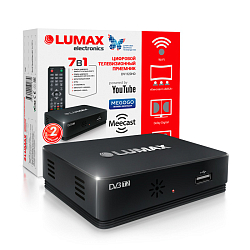 Ресивер DVB-T2 LUMAX DV1120HD