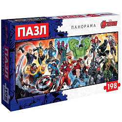 Пазл панорама «Любимые герои: Мстители», 198 деталей 10398924
