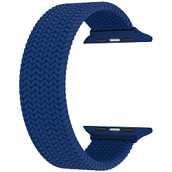 Плетеный ремешок NONAME для Apple Watch 38/40mm синий