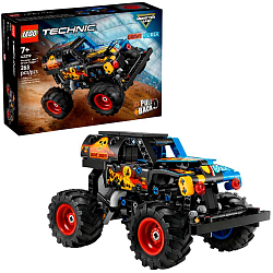 Конструктор LEGO Technic 42219 Monster Jam Grave Digger с огненной атакой