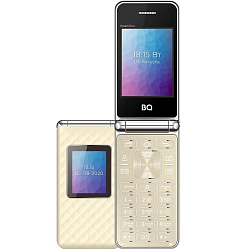 Телефон BQ 2446 Dream Duo Gold