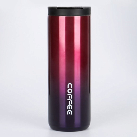 Термокружка "Coffee", 500 мл, фиолетовая   7073781