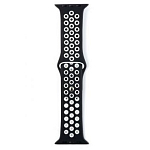 Силиконовый ремешок XO BT08A 38/40/41mm Black+White