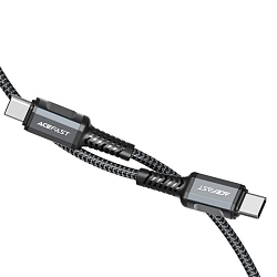 Кабель Type-C <--> Type-C  1.2м ACEFAST C10-03, черный, 60W