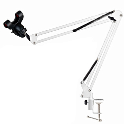 Держатель микрофона ISA NB-36 белый (Пантограф)