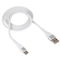 Кабель USB <--> Type-C 1.0м WALKER C580 белый
