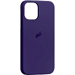 Задняя накладка Silicone Casе для iPhone 12 Pro Max Amethyst (MagSafe + анимация NFC) c LOGO
