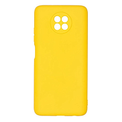 Силиконовый чехол BUBBLE для Xiaomi Redmi Note 9T жёлтый