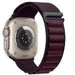 Тканевый ремешок HOCO WA20 для APPLE Watch 42/44/45/49mm, фиолетовый