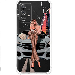 Задняя накладка GRESSO. Коллекция Космо Молния для Samsung Galaxy A32