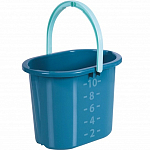 Ведро для мытья полов HAUSMANN HM-1083, 10л, зеленый