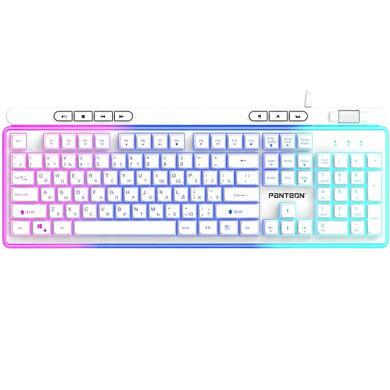 Клавиатура JETACCES PANTEON M210 White