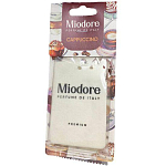 Ароматизатор MIODORE- CAPPUCCINO (подвесной картонный)