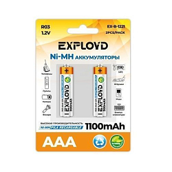 Аккумулятор EXPLOYD R03 1100mAh BL-2 (EX-B-1221) (2/20/200)