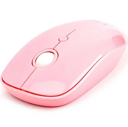 Мышь БП GEMBIRD MUSW-390, розовый глянец