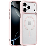 Задняя накладка MOSBROS Eushield Magnetic Series для iPhone 17 Pro Max Pink