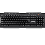 Клавиатура БП DEFENDER HB-195 RU Element чёрная