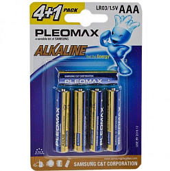 Элемент питания SAMSUNG Pleomax LR03 BL-5 (50/500/32500)