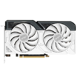 Видеокарта Asus DUAL-RTX4060-O8G-EVOWHITE NVIDIA GeForce RTX 4060 8Gb 128bit GDDR6 2505/17000 HDMIx1 DPx3 HDCP Ret PCI-E 4.0
