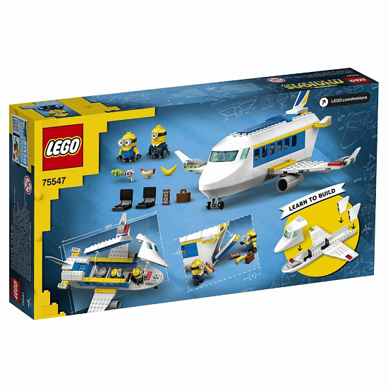 Конструктор LEGO Minions 75547 Миньоны: тренировочный полет