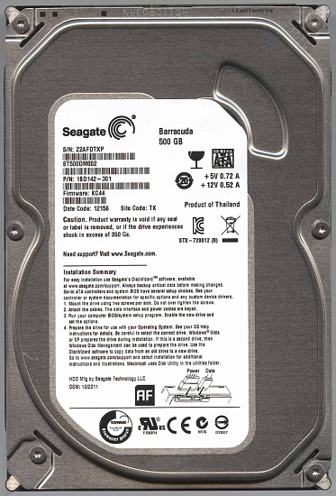 Внутренний HDD 2.5" 500Gb Seagate Barracuda Pro, SATA-III, 7200 RPM, 128 Mb'